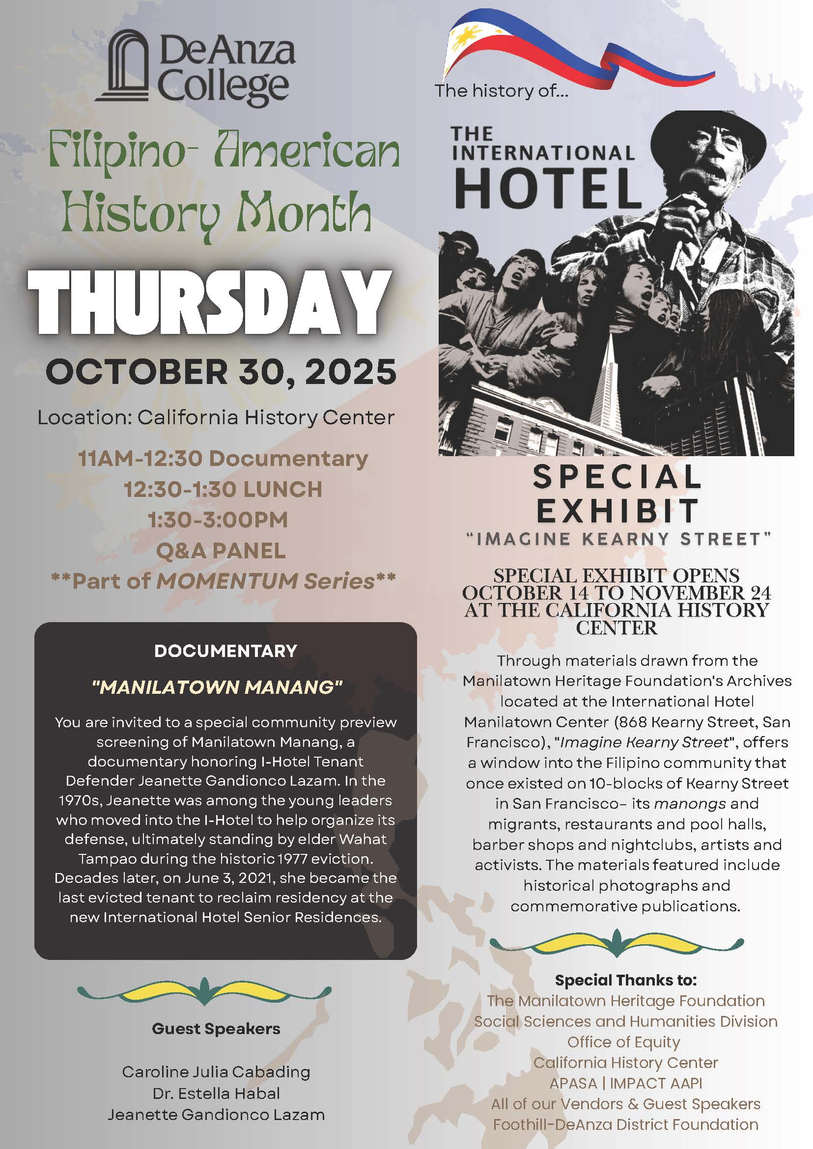 Filipino American History Month October 2025