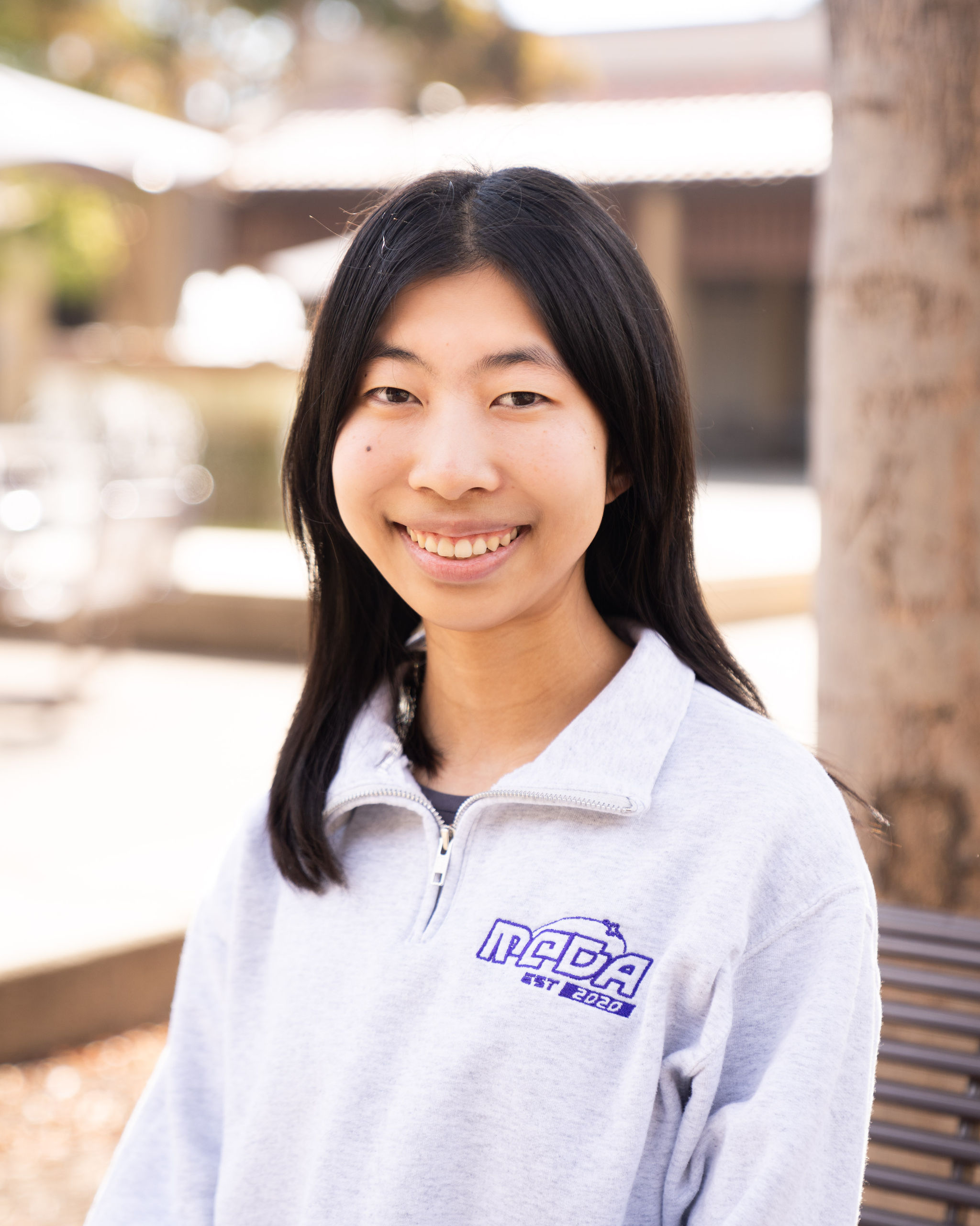 Portrait of Yansy smiling