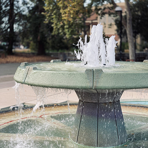 De Anza fountain